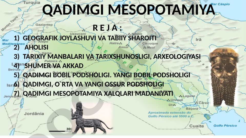 Qadimgi Mesopotamiya tarixi va madaniyati
