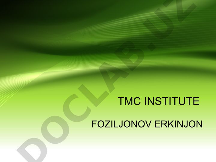 Ekologik iqtisodiyot va atrof-muhit