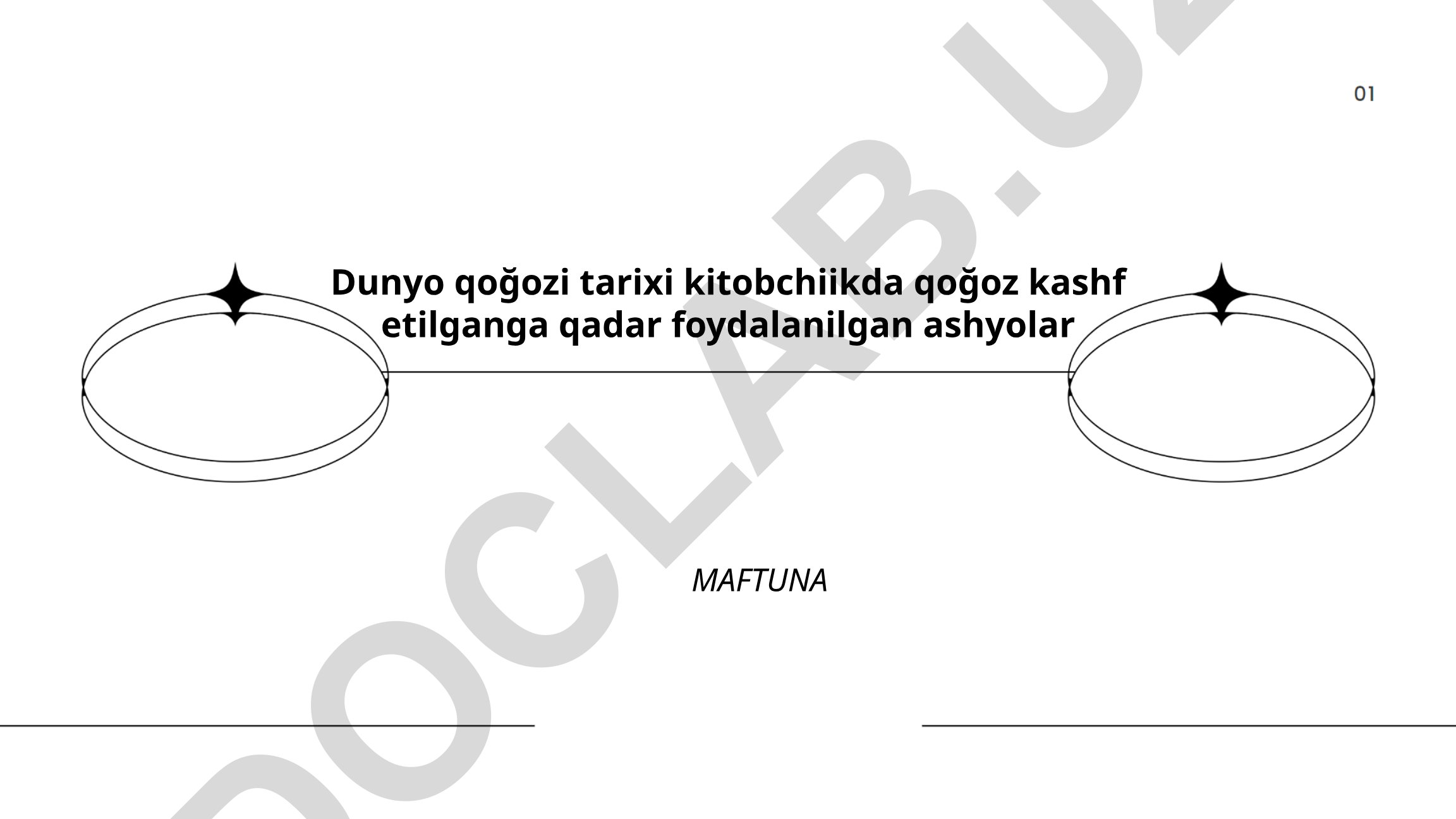 Dunyo qo'g'ozi tarixi va qadimiy yozuv materiallari