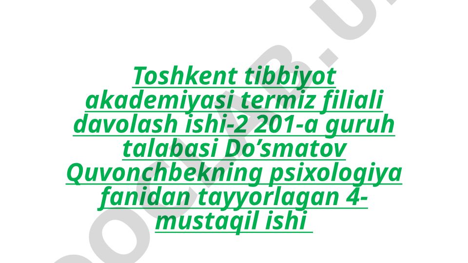 Psixologik kasalliklar