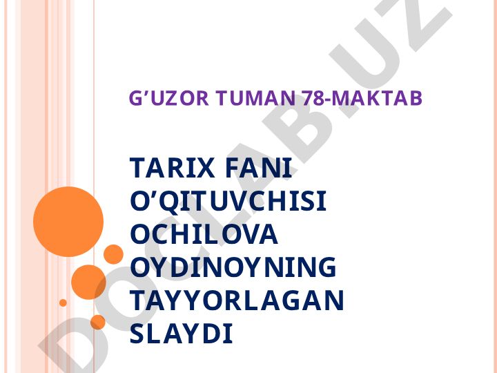 Amir Temur markazlashgan davlat asoschisi