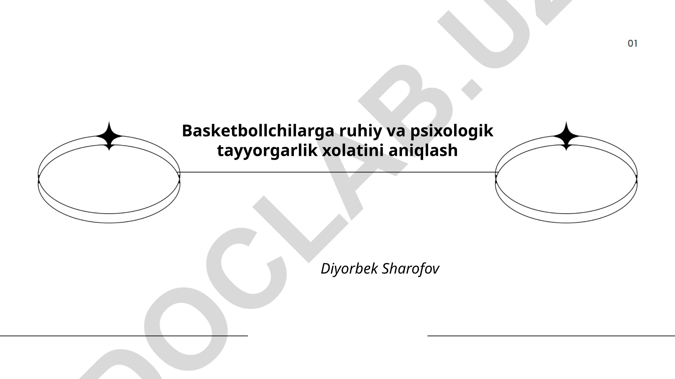 Basketbollchilarga ruhiy va psixologik tayyorgarlik xolatini aniqlash
