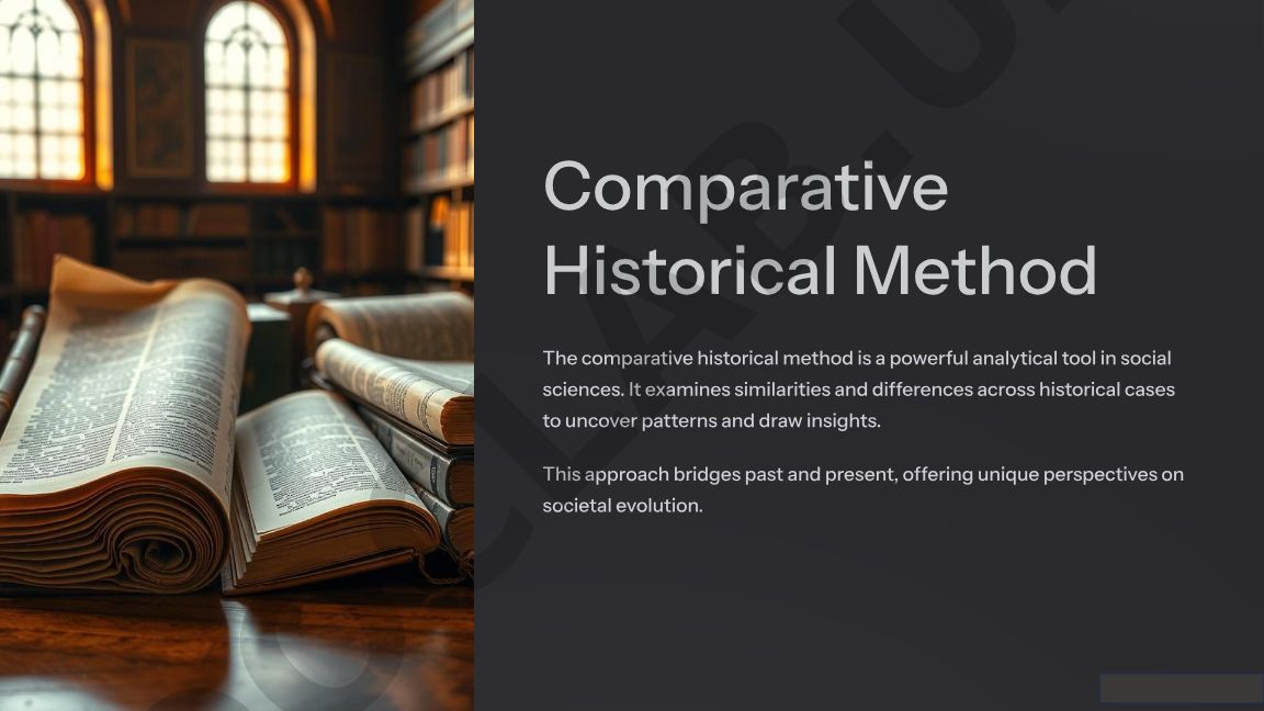 Comparative Historical Method in Social Sciences
