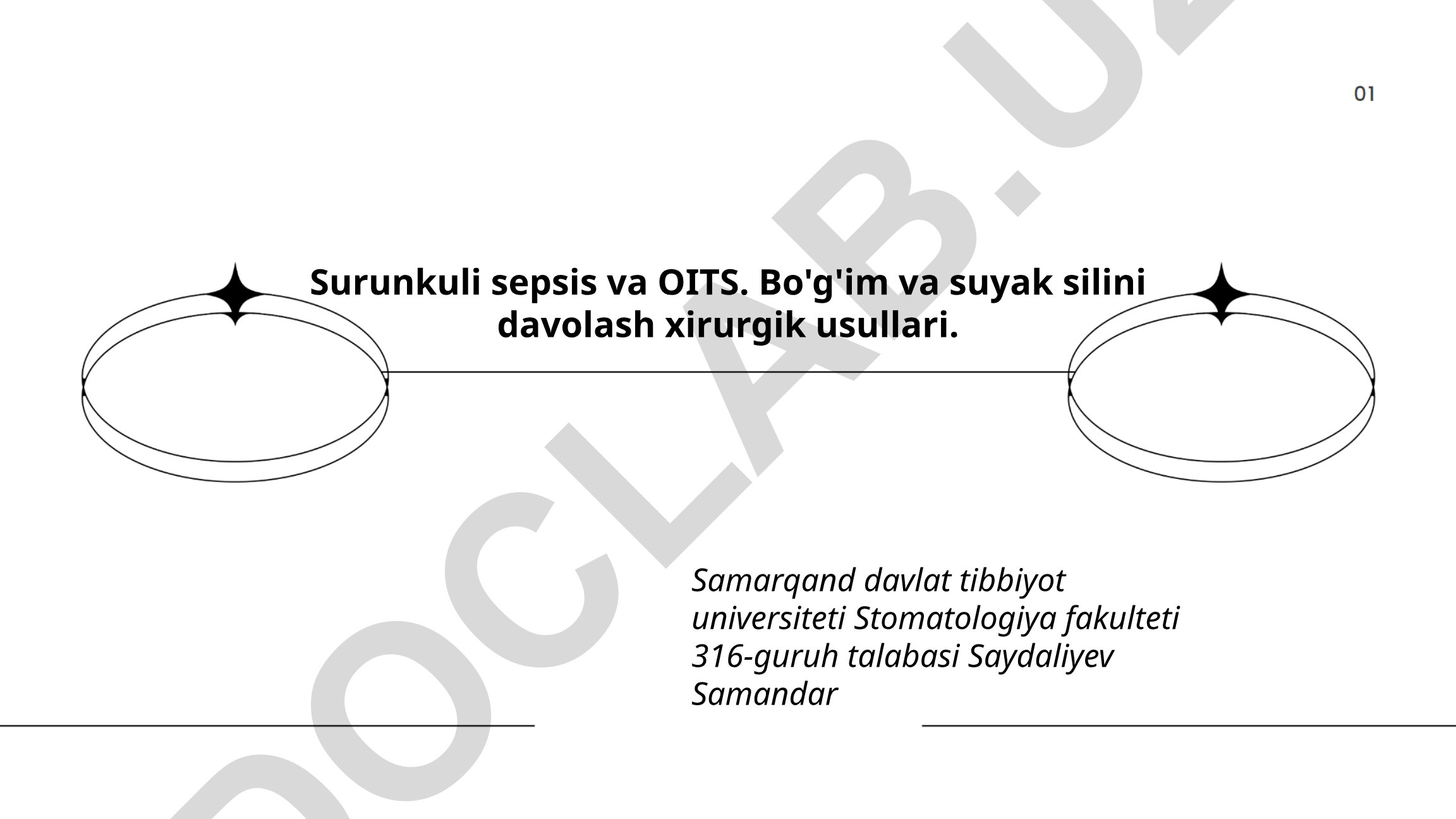 Surunkali sepsis va OITS bilan bog'liq bo'g'im va suyak silini davolash xirurgik usullari