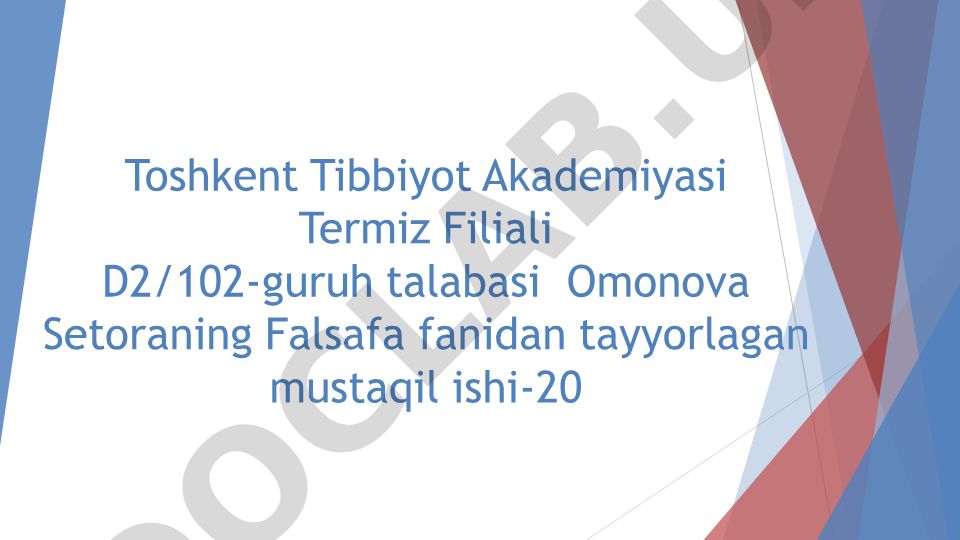 Xulosa chiqarishning umumiy mantiqiy tavsifi