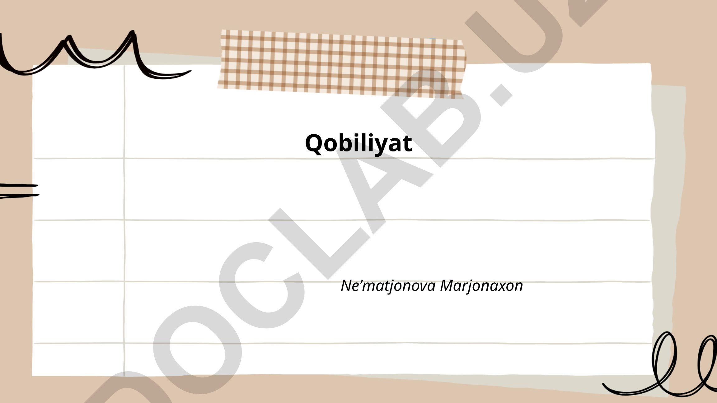 Ijodiy va aqliy qobiliyatlar turlari