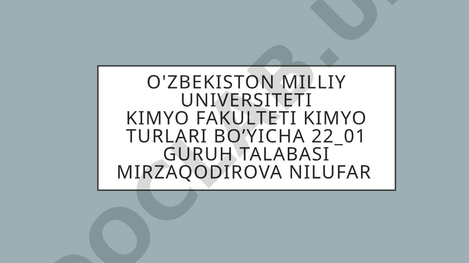Transport immobilizatsiyasi tamoyillari va turlari