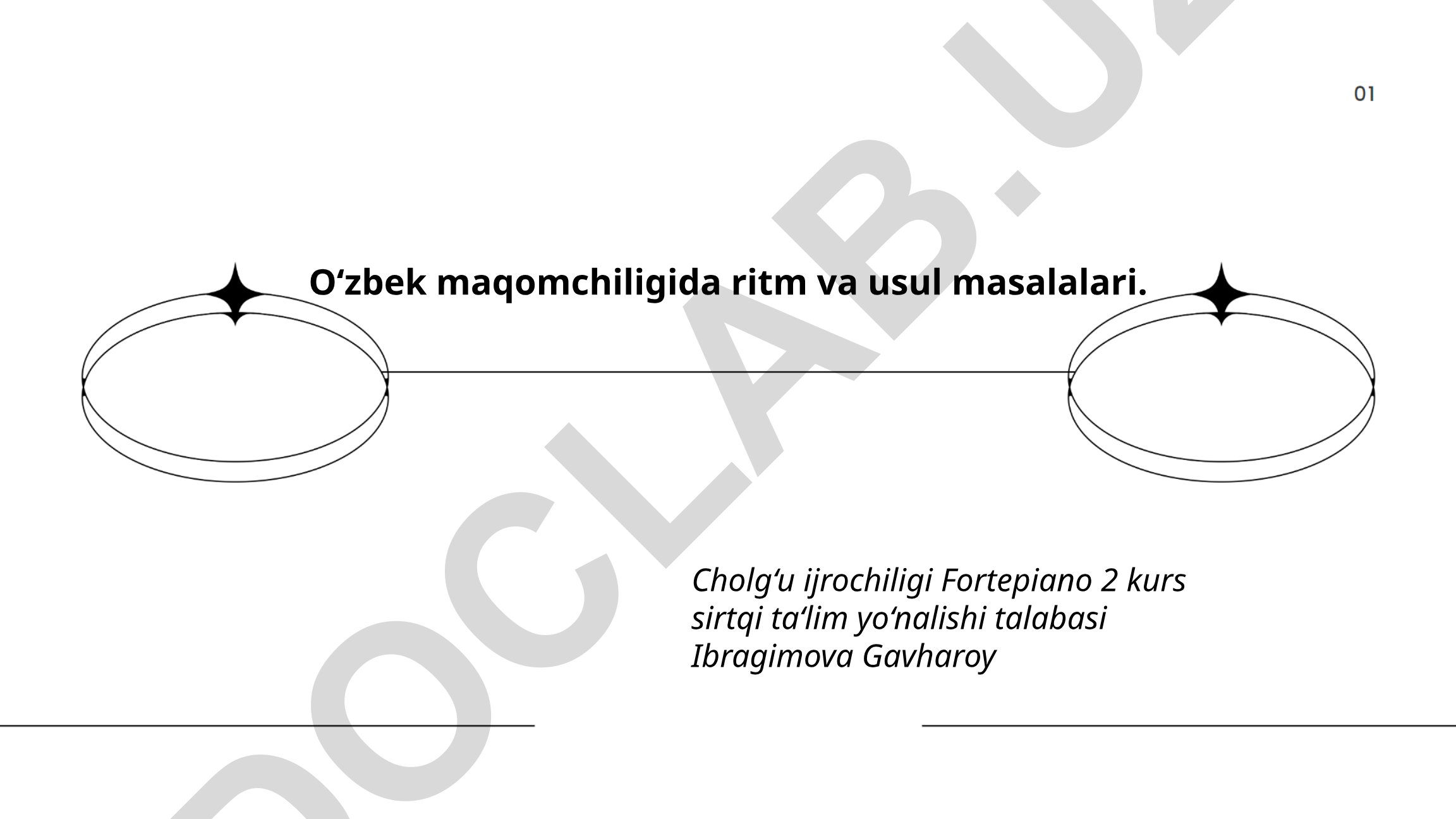 O‘zbek maqomchiligida ritm va usul masalalari