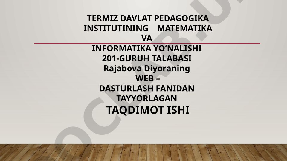 Arifmetik amallar, mantiqiy binar amallar va tenglik amallari