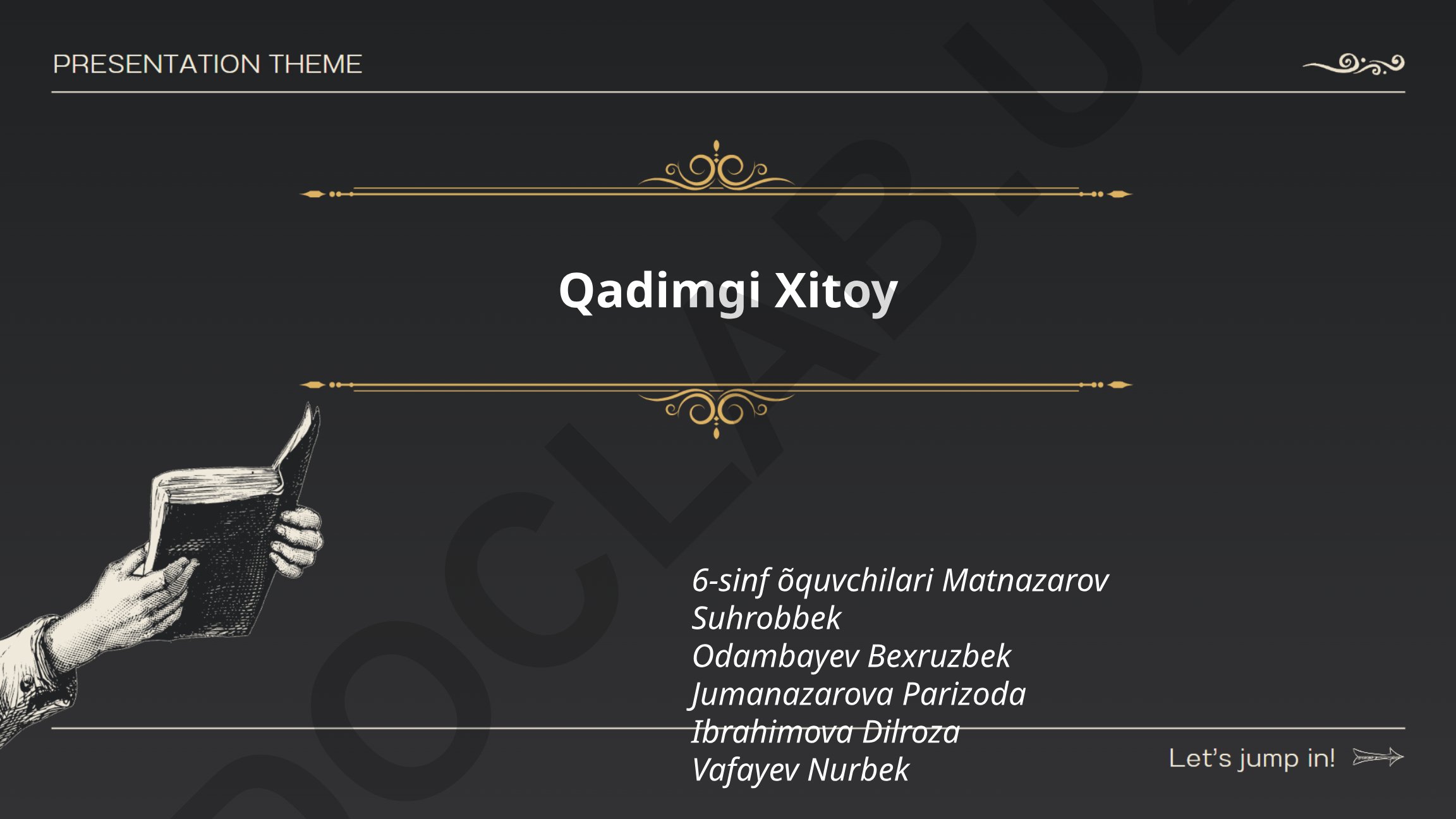 Qadimgi Xitoy tarixi: Xia, Shang, Zhou, Qin va Han sulolalari
