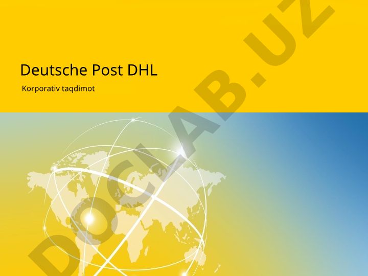 Deutsche Post DHL korporativ taqdimoti