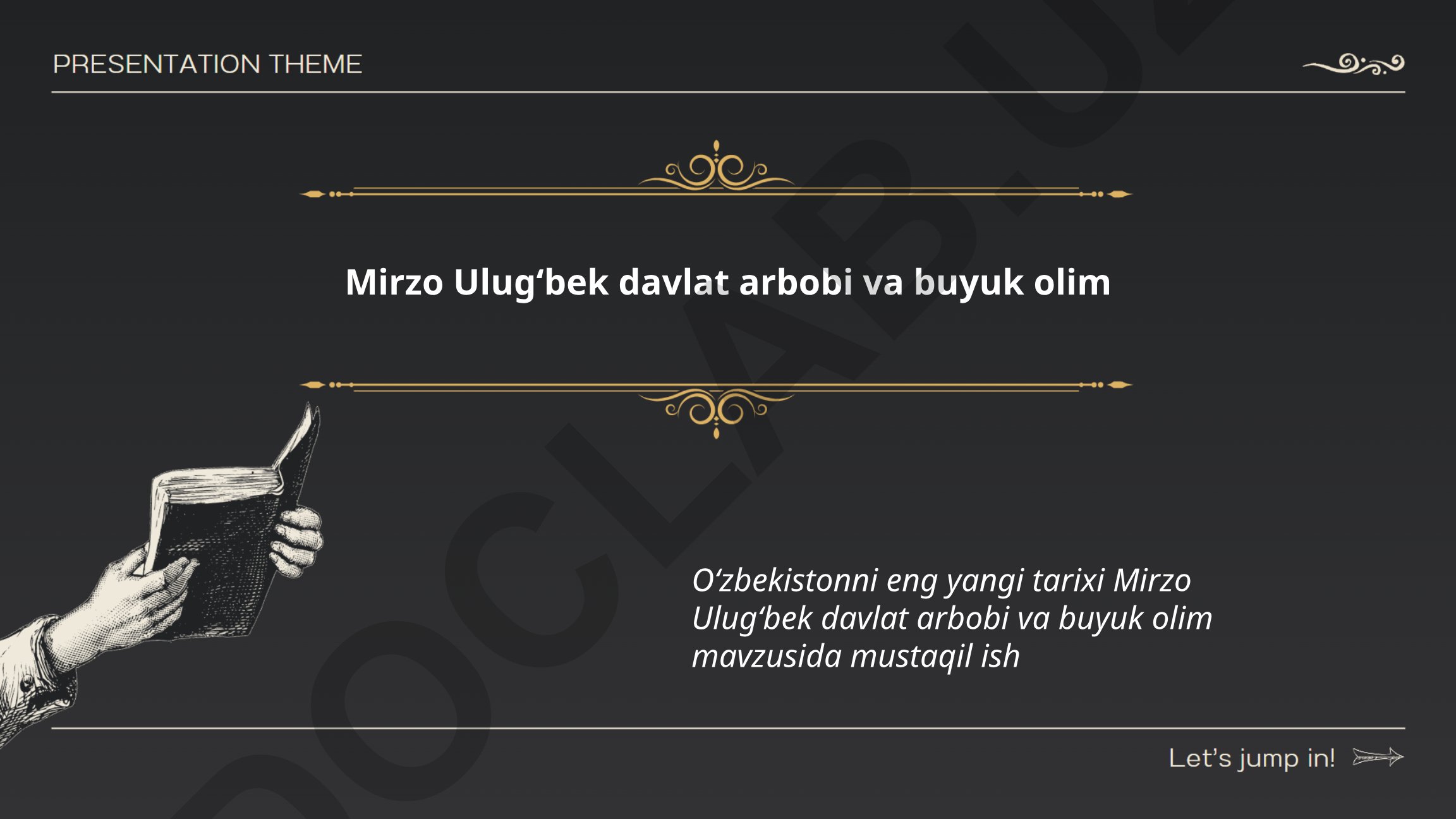 Mirzo Ulugʻbekning hayoti, siyosiy faoliyati va ilm-fan rivojiga qoʻshgan hissasi