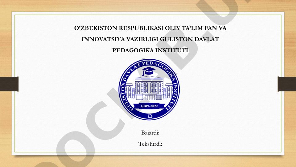 Sun'iy intellekt asoslarini o'rganish