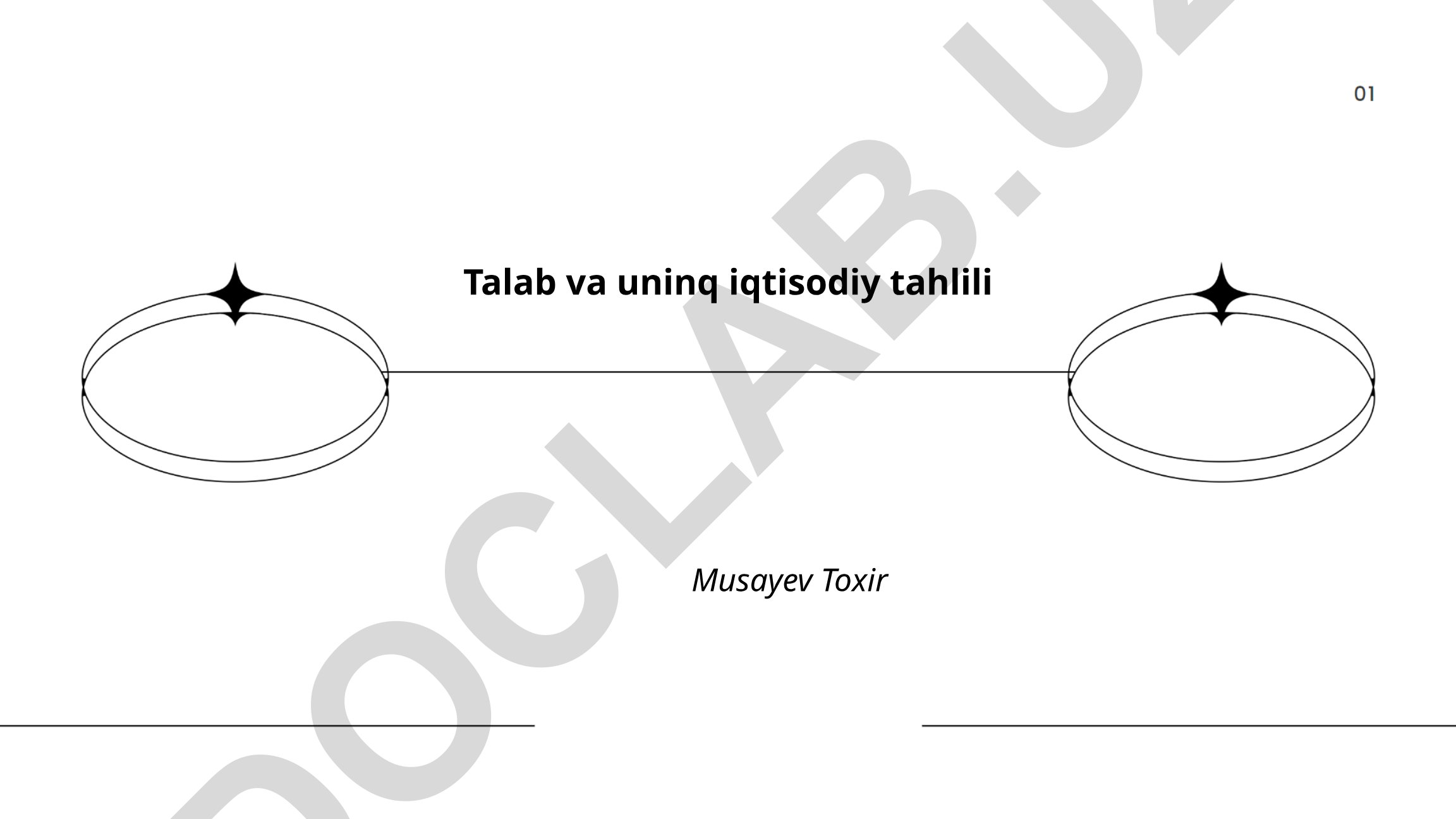 Talab va uning iqtisodiy tahlili