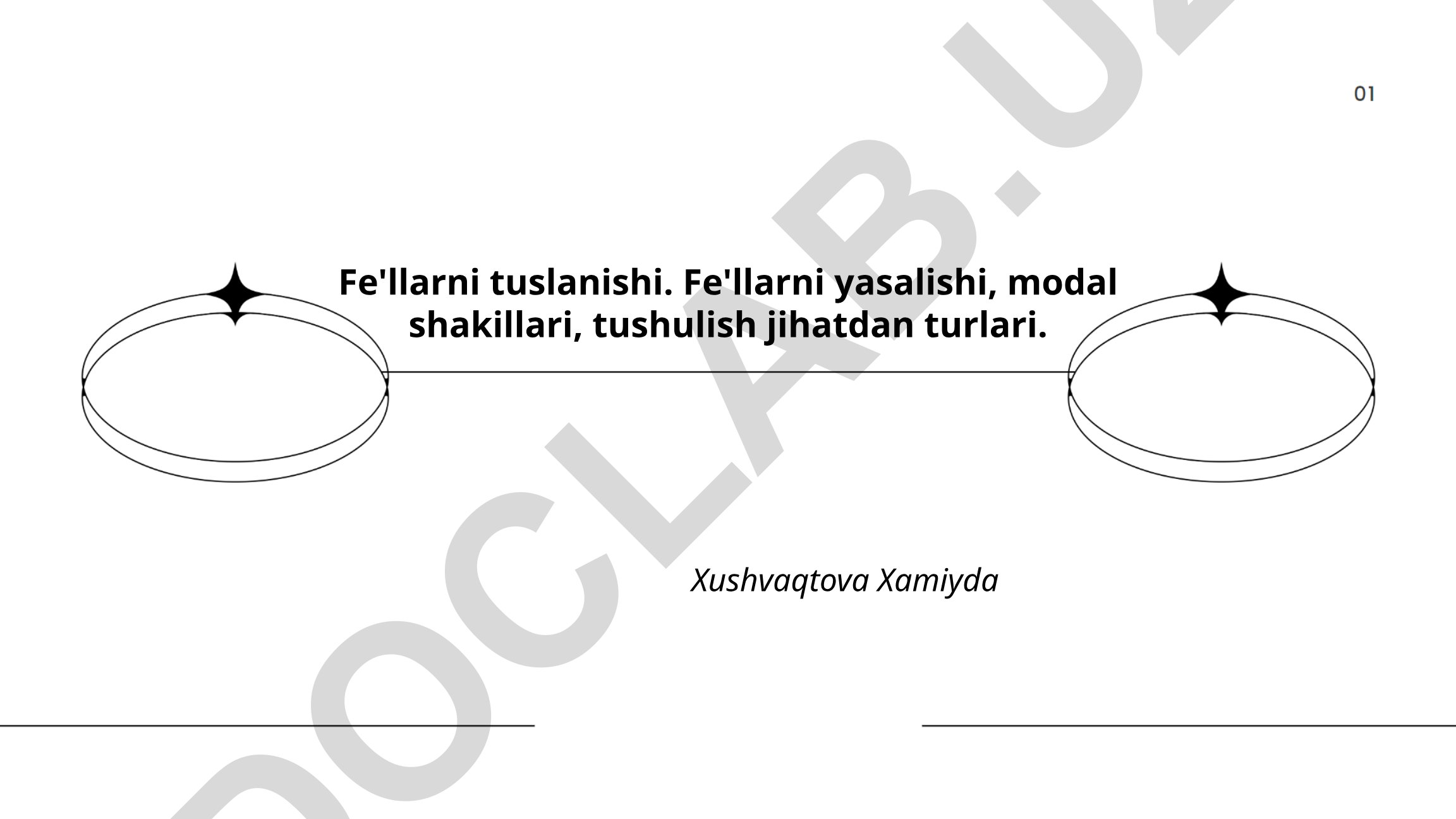 Fe'llarning kelib chiqishi, yasalishi va turlari
