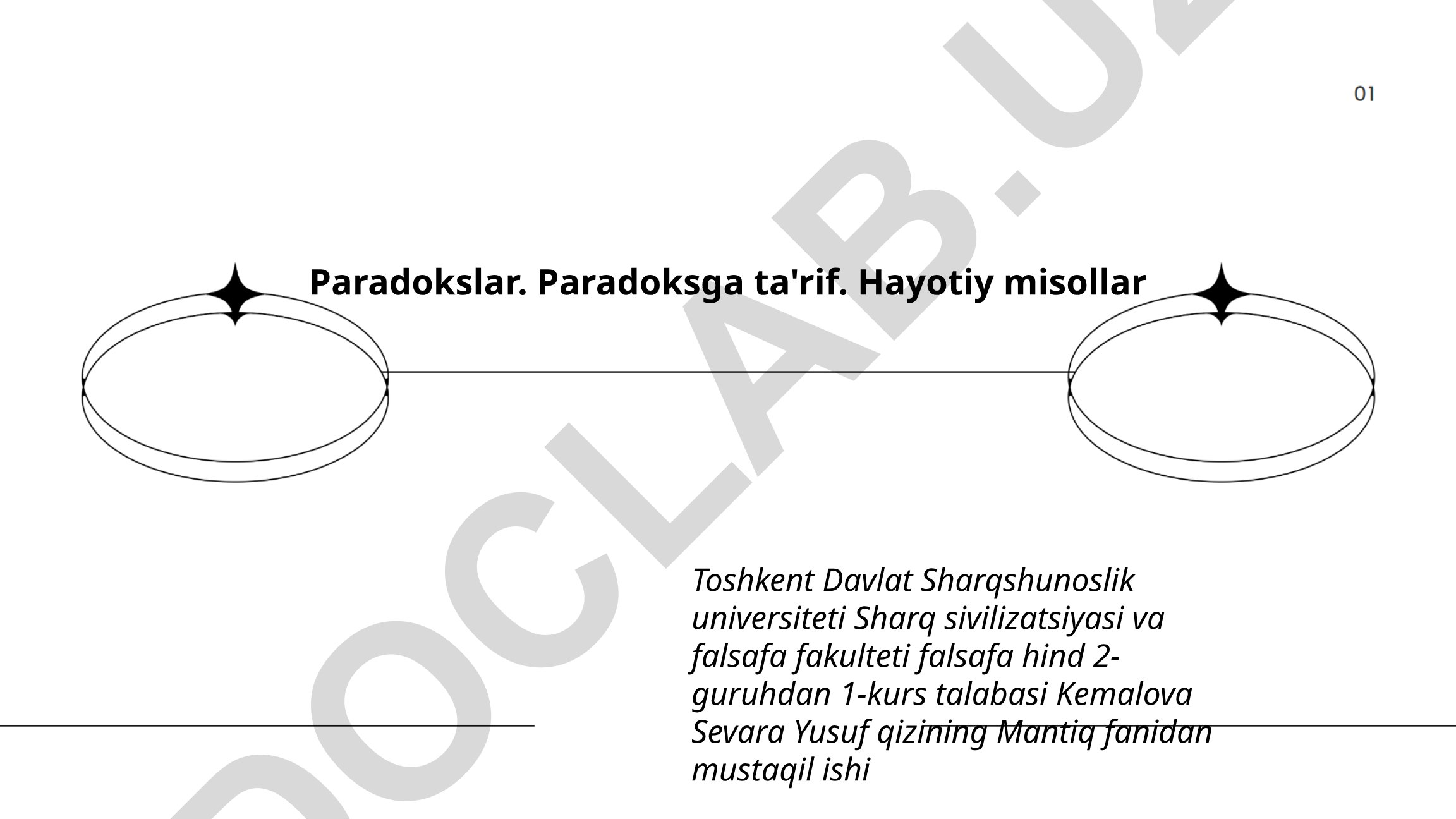 Paradokslar: ta'rifi, tarixi va hayotiy misollar