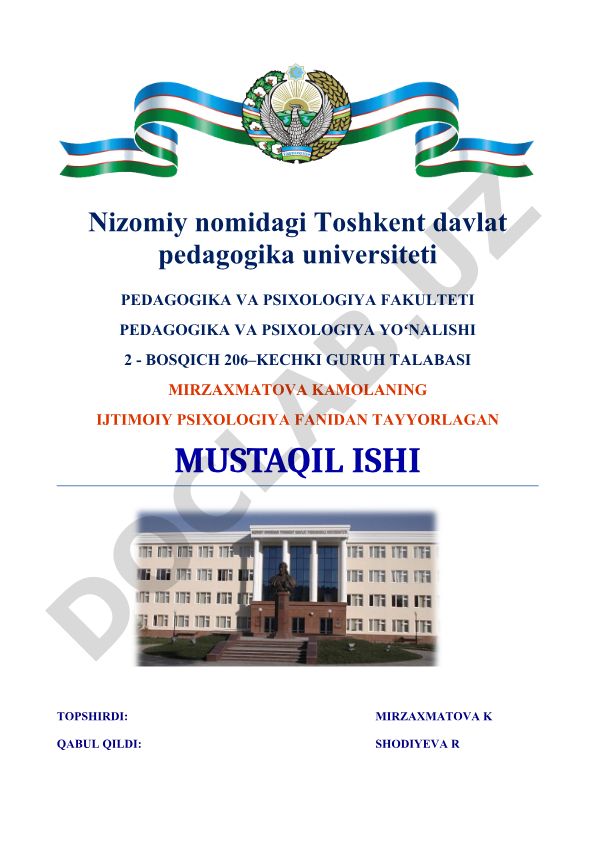 Anketa tayyorlash bo‘yicha Sotsiologik tadqiqotlar