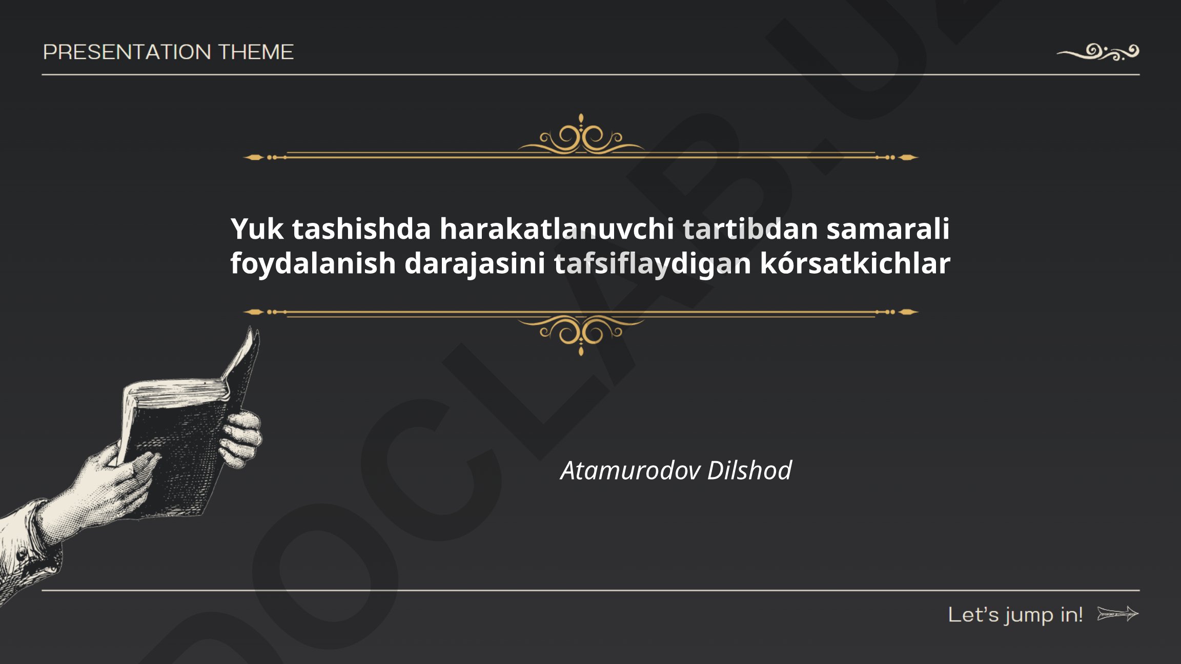 Yuk tashishda harakatlanuvchi tartibdan samarali foydalanish darajasini tafsiflaydigan kórsatkichlar