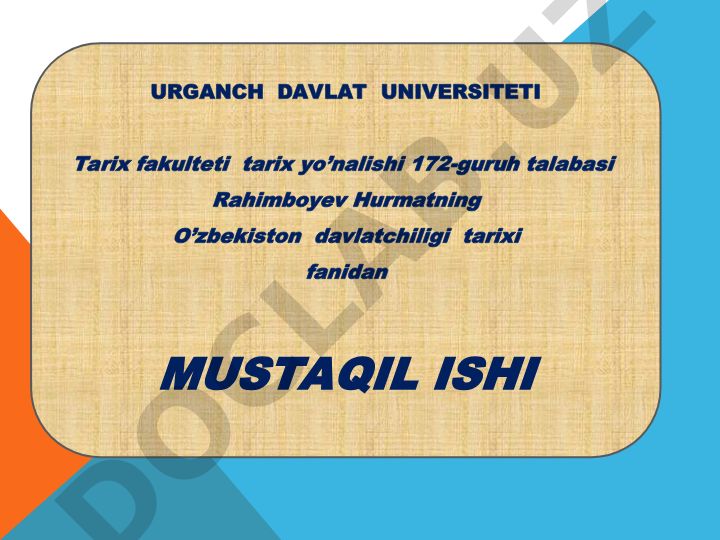 Saljuqiylar davlatining tashkil topishi va G'aznaviylar davlatining inqirozga yuz tutishi