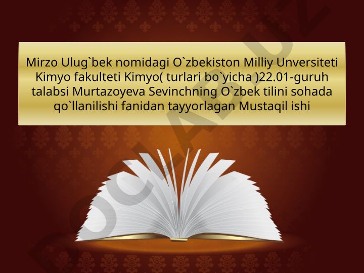 Til va terminologiya