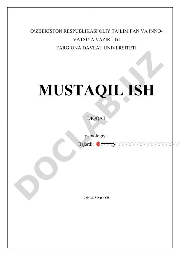 Diqqat psixologiyasi: boshqarish usullari, raqamli texnologiyalar va rivojlanish