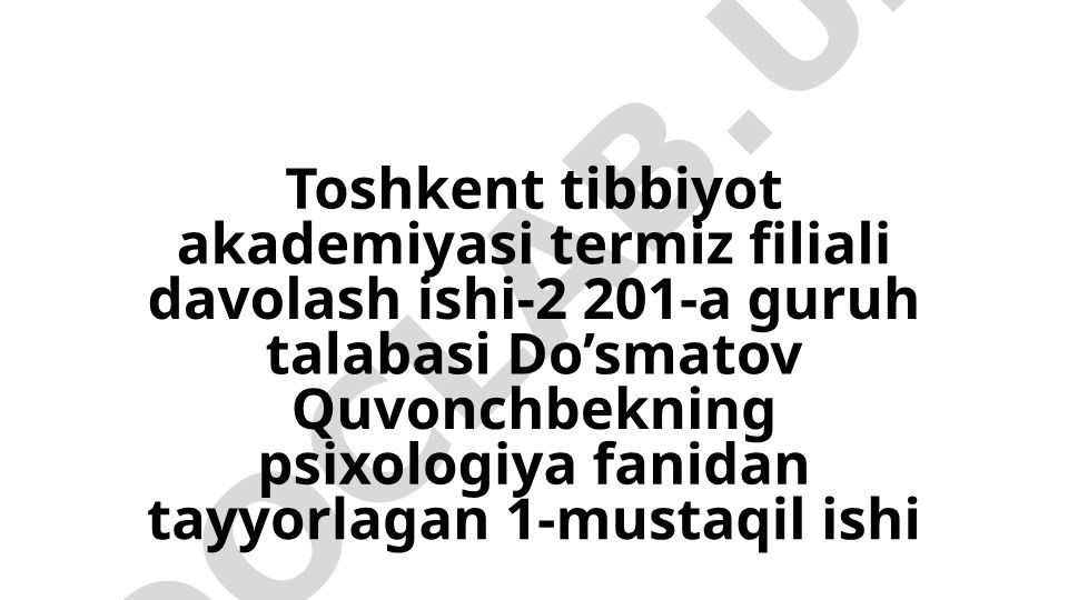 Psixologiya asosiy maktablari