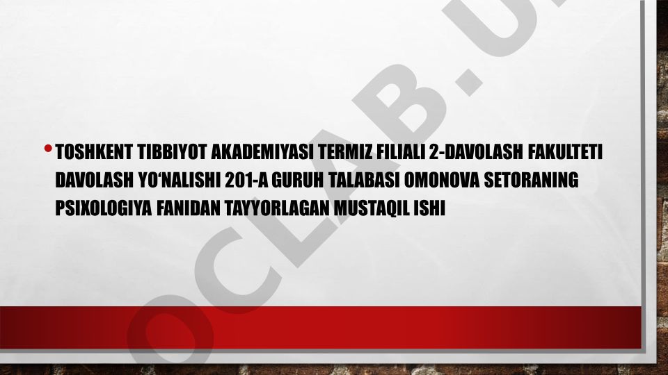 Oilada bola tarbiyasi toifalari va oqibatlari
