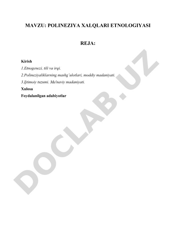 O'zbekiston Respublikasida davlat xizmatlari va fuqarolarning huquqlari