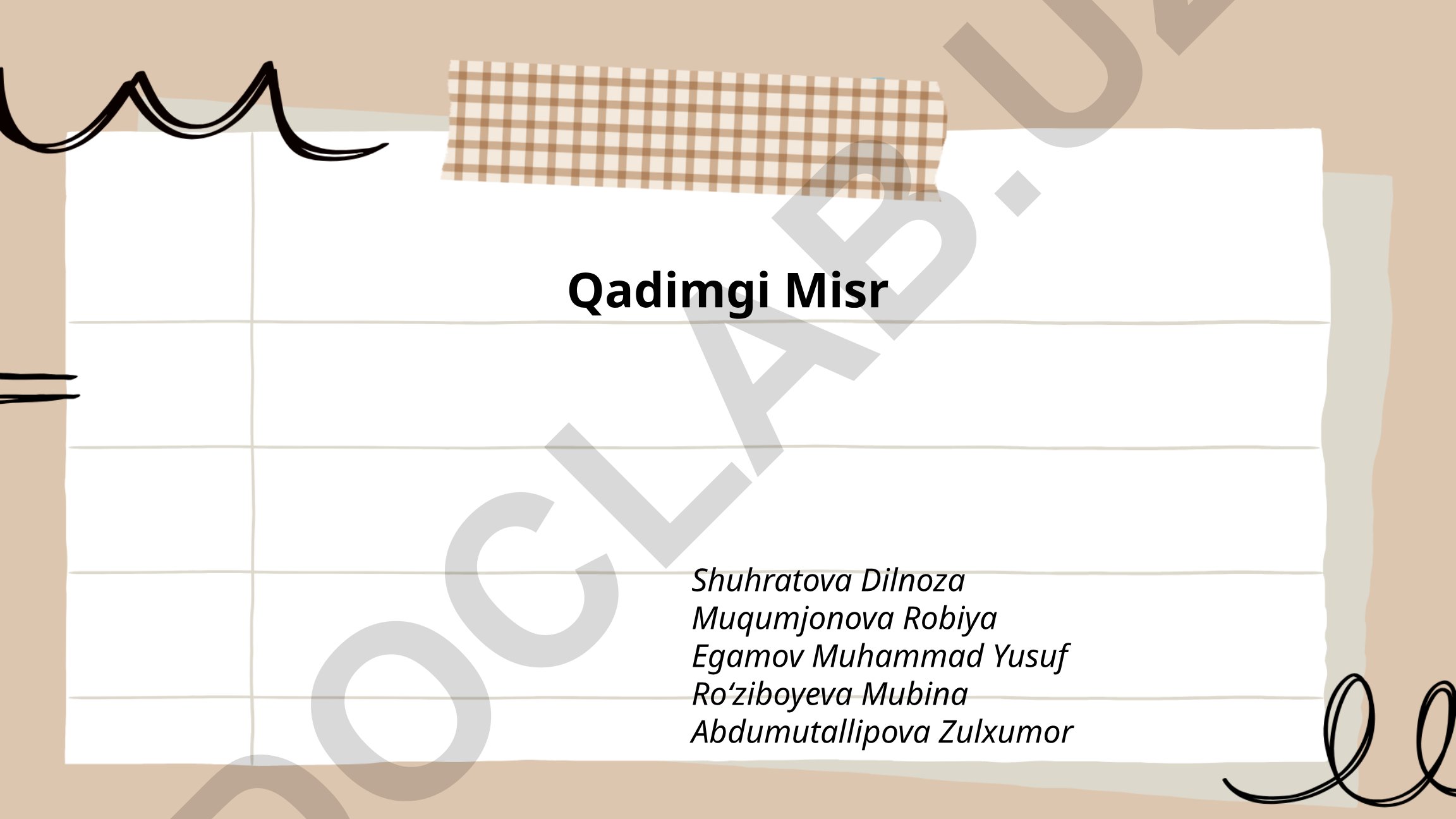 Qadimgi Misr fir'avnlari, Nil daryosi va piramidalar