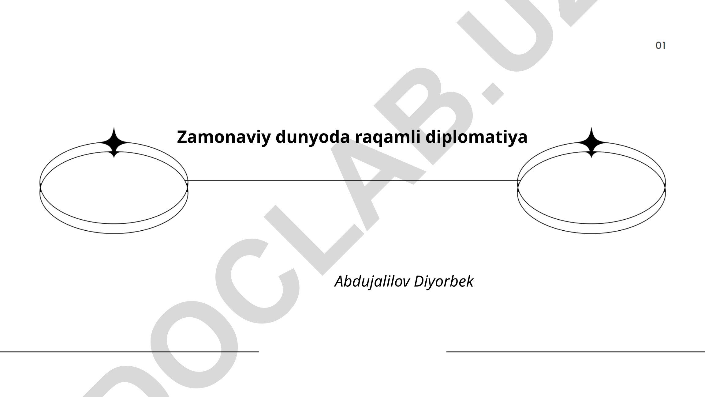 Zamonaviy dunyoda raqamli diplomatiya