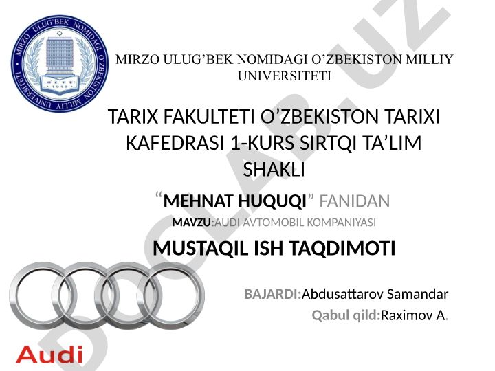 Audi avtomobil kompaniyasi