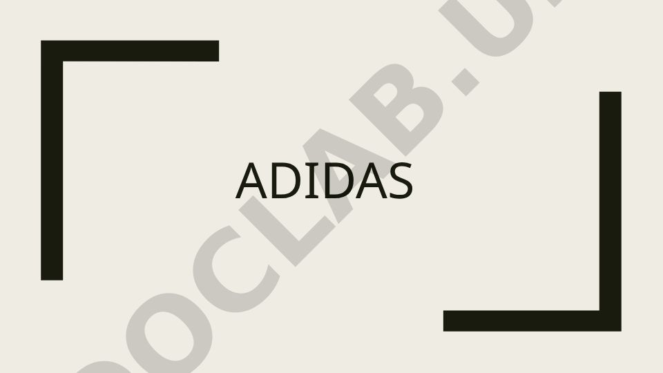 Adidas korporatsiyasi tarixi va brend yangiliklari