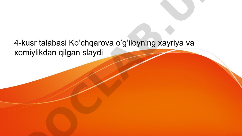 Ikkinchi jahon urushida Oʻzbekistonning xayriya va xomiylik ishlari