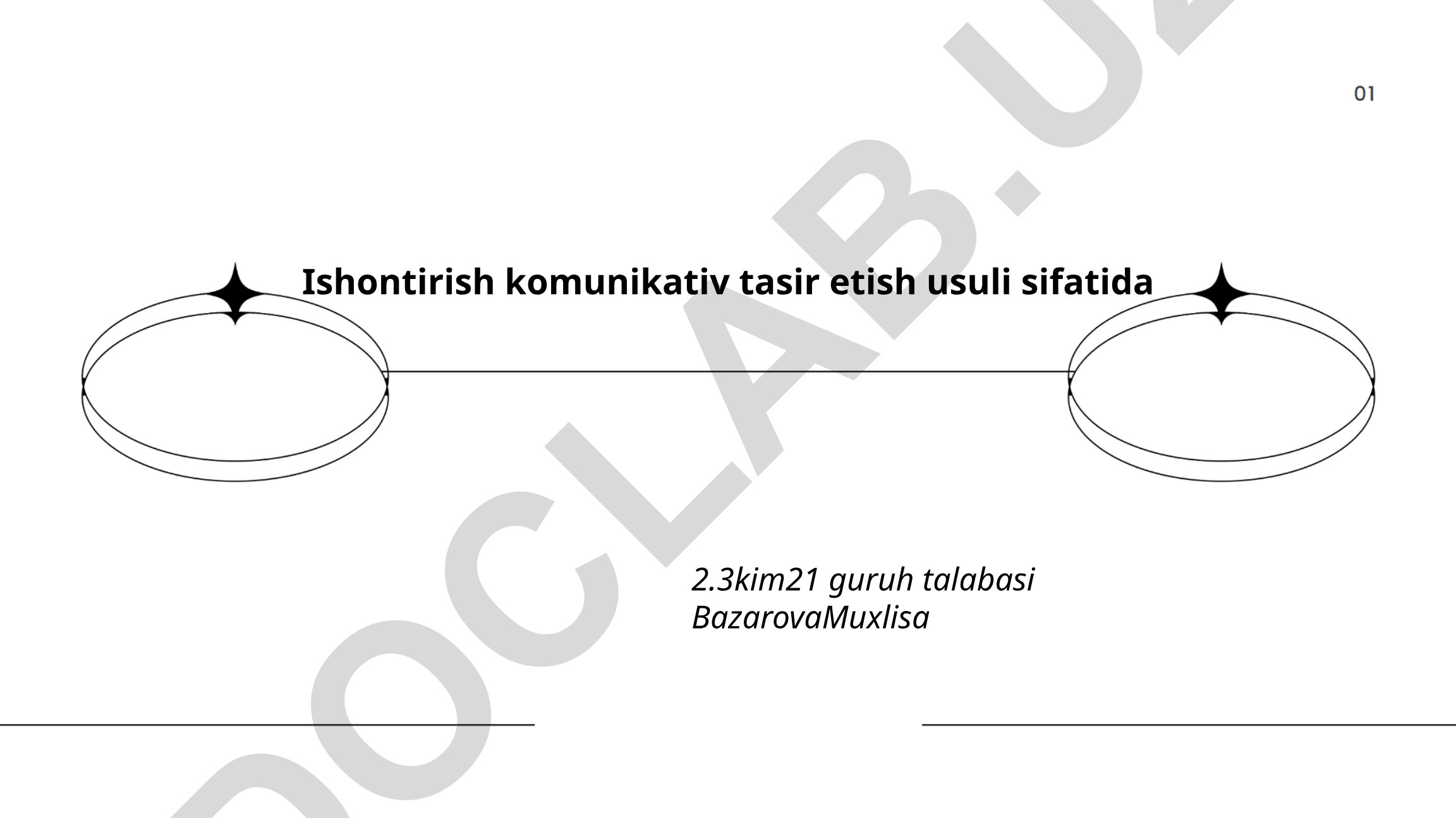 Ishontirish kommunikativ tasir etish usuli