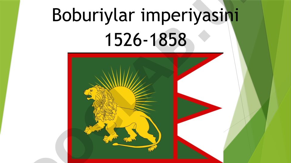 Boburiylar imperiyasi tarixi va hukmdorlari