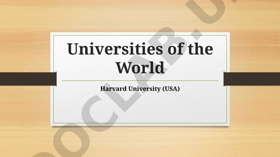 Universities of the World and Comparison with Uzbekistan