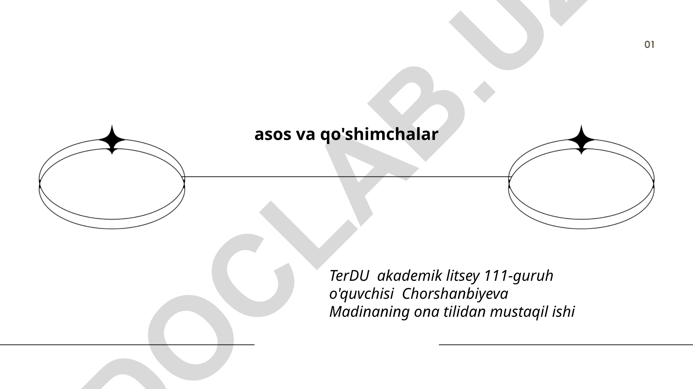 Asos va qo'shimchalar tushunchasi va morfologik xususiyatlari