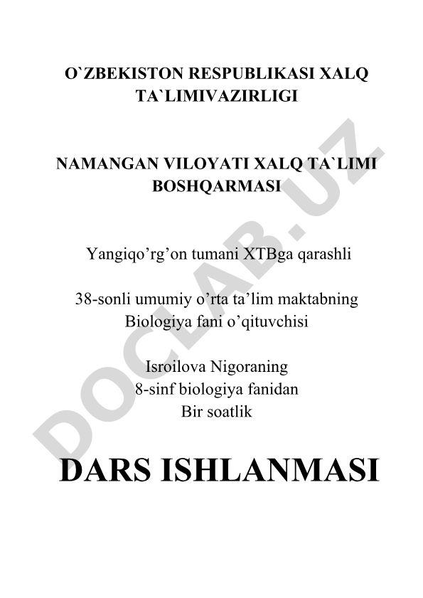 Ko'payish va rivojlanish