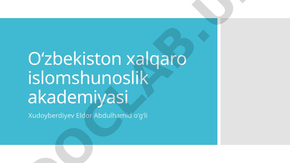 Dishan Qala va Olloqulixonning Xiva xonligidagi faoliyati