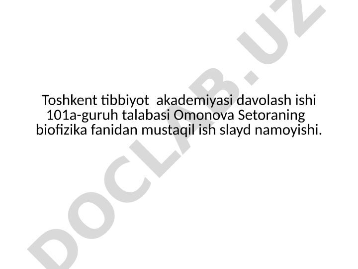 Bioreologiya. Biologik suyuqliklarning qovushqoqligi