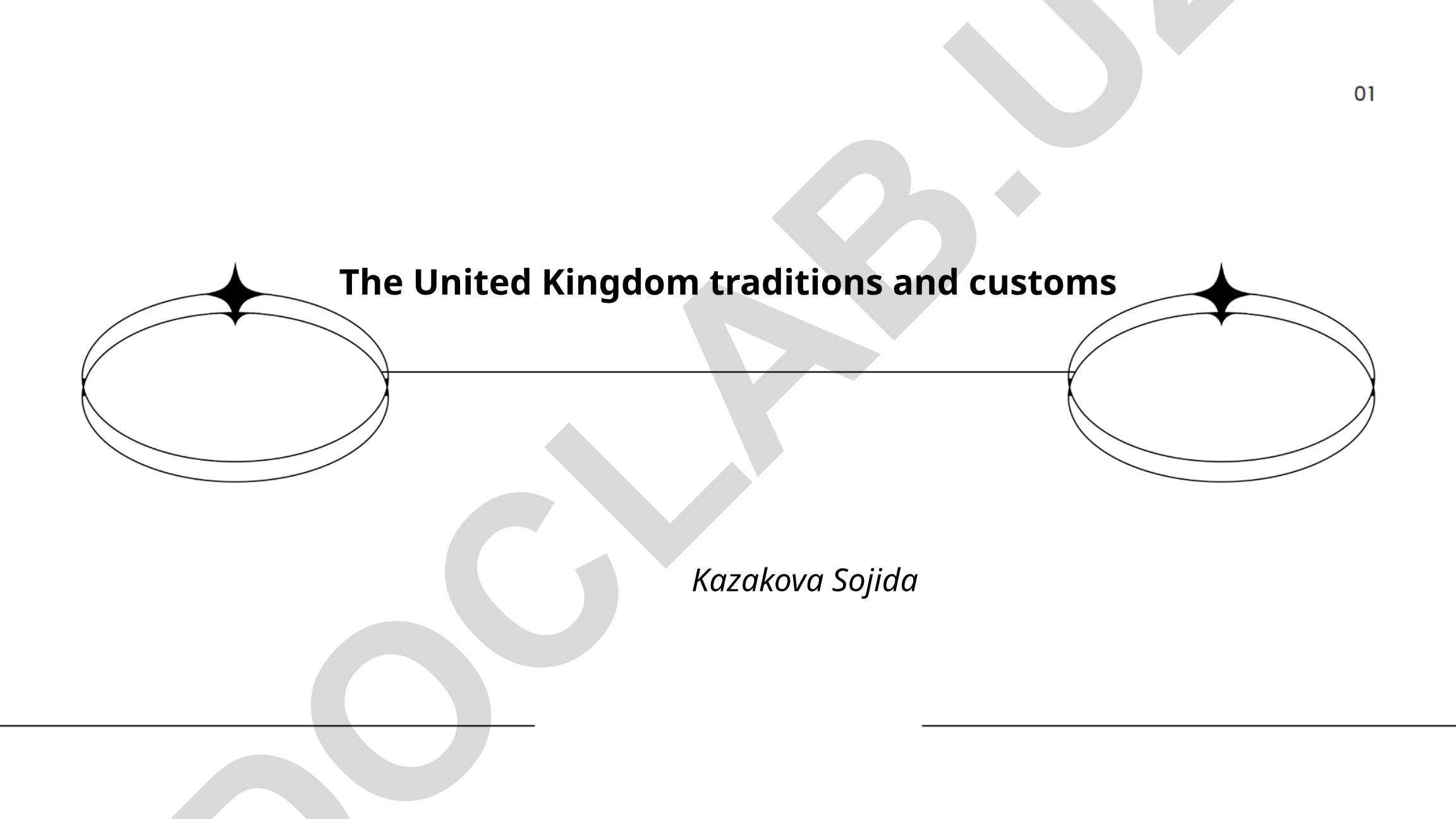 The United Kingdom traditions and customs