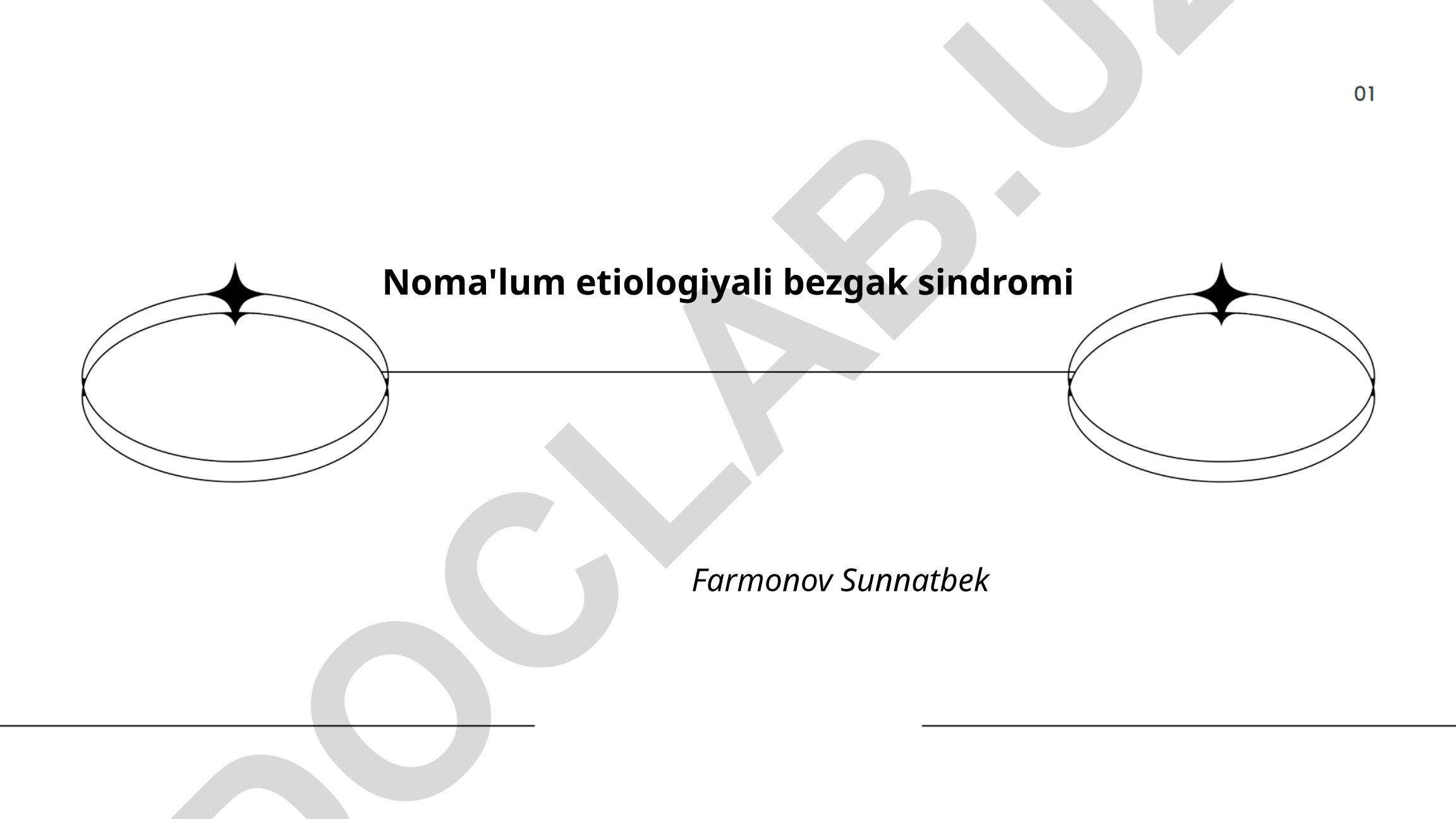 Noma'lum etiologiyali bezgak sindromi