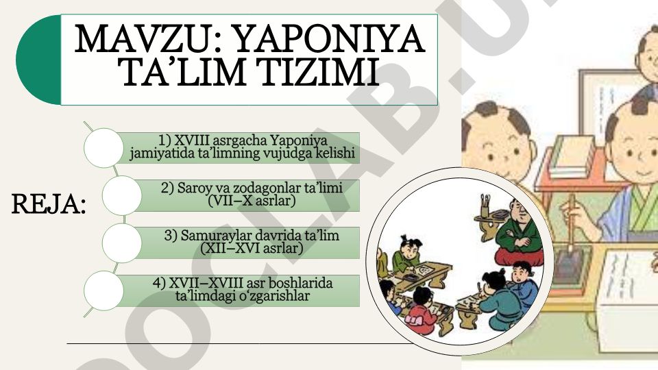 Yaponiya ta’lim tizimi