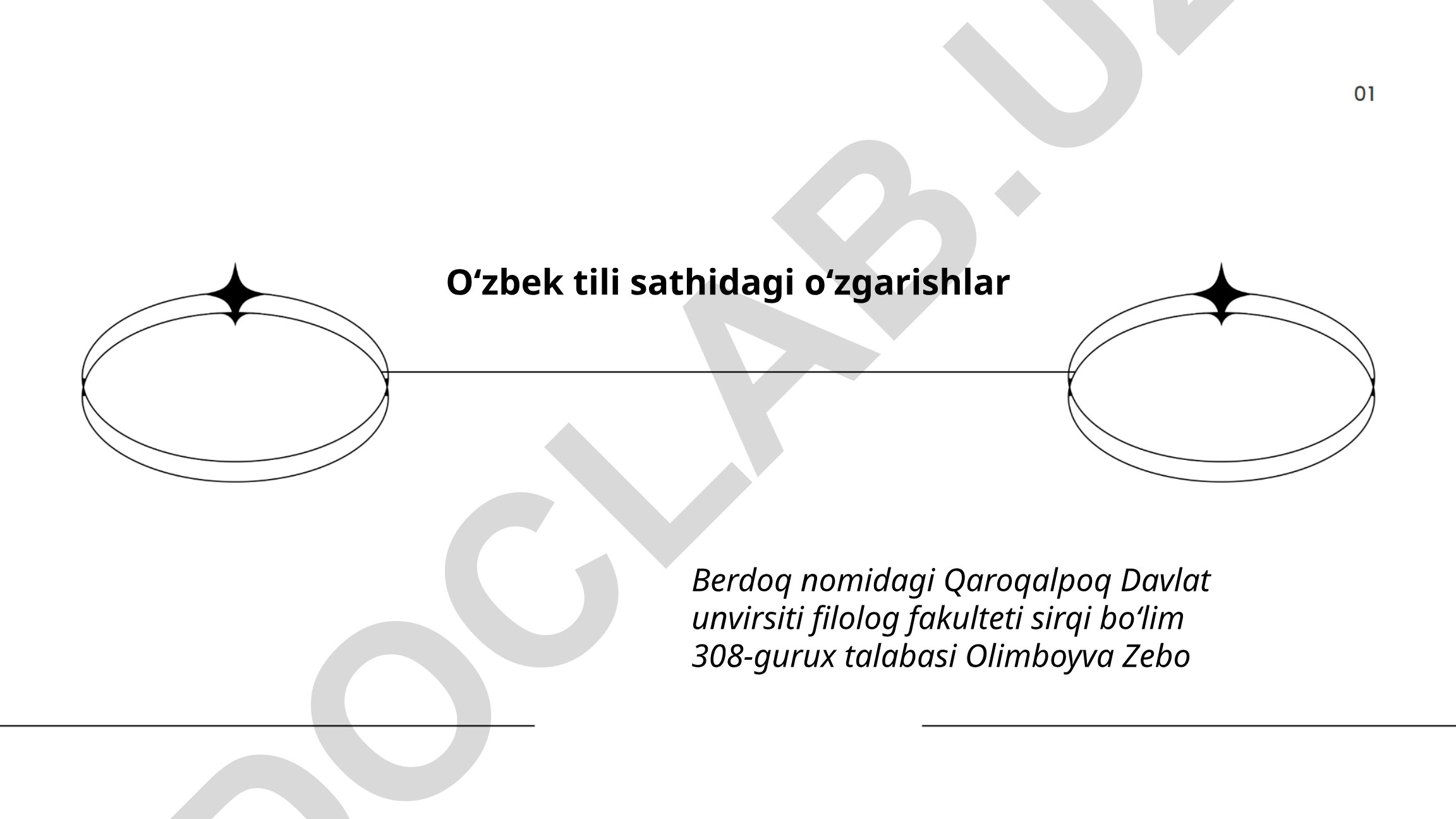 O'zbek tilining so'z boyligi va zamonaviy tendensiyalari