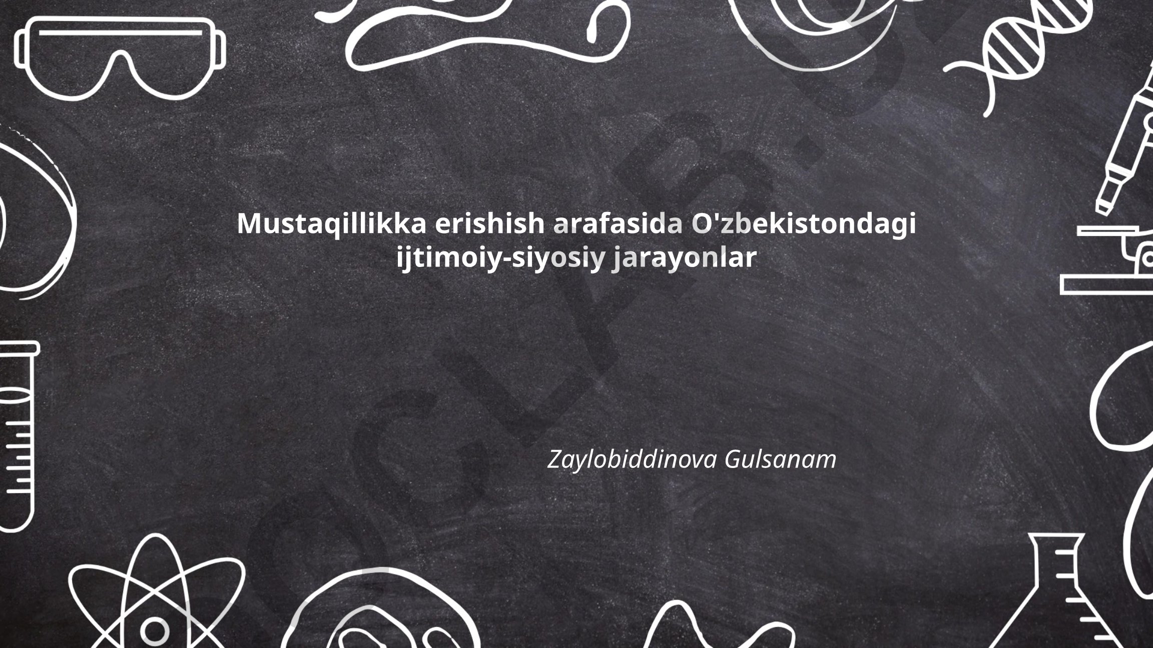 Mustaqillikka erishish arafasida O'zbekistondagi ijtimoiy-siyosiy jarayonlar