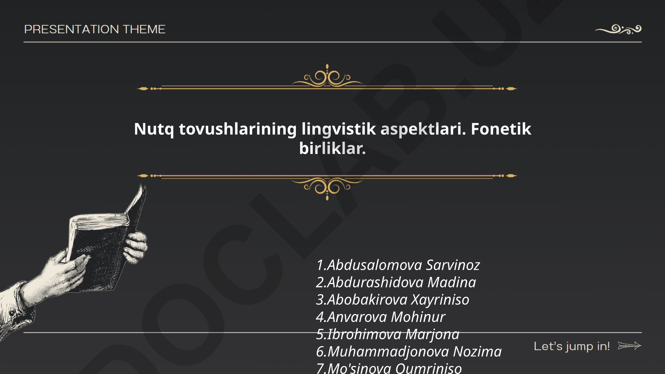 Nutq tovushlarining lingvistik aspektlari va fonetik birliklar