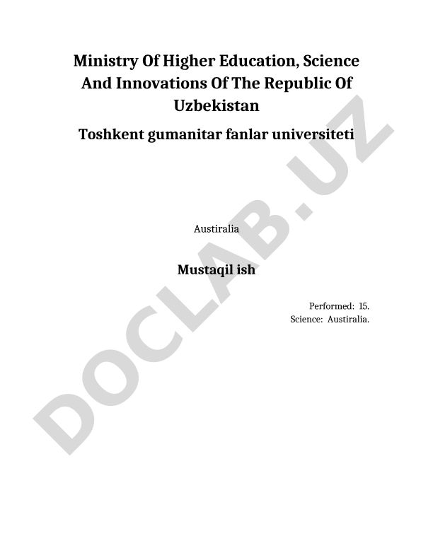 Australia: Geographical Overview, History, and Political Structure