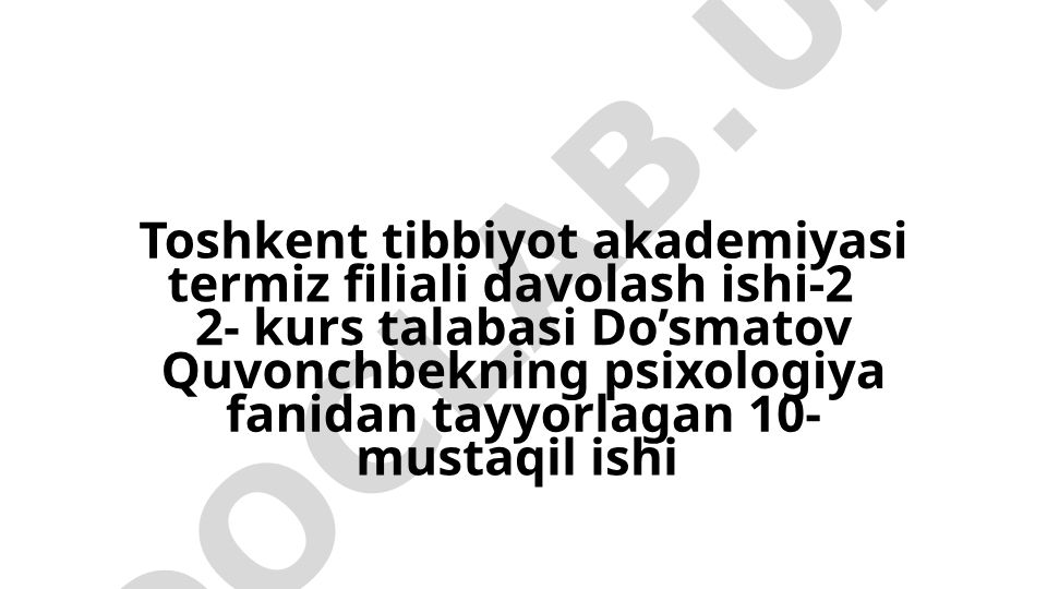 Shaxs – psixologiya fanining asosiy ilmiy tushunchalaridan biri