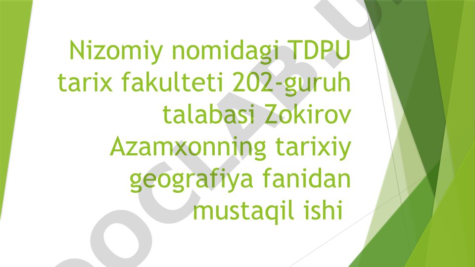 Qoʻqon xonligi aholisining etnik tarkibi XVIII asr boshlarida