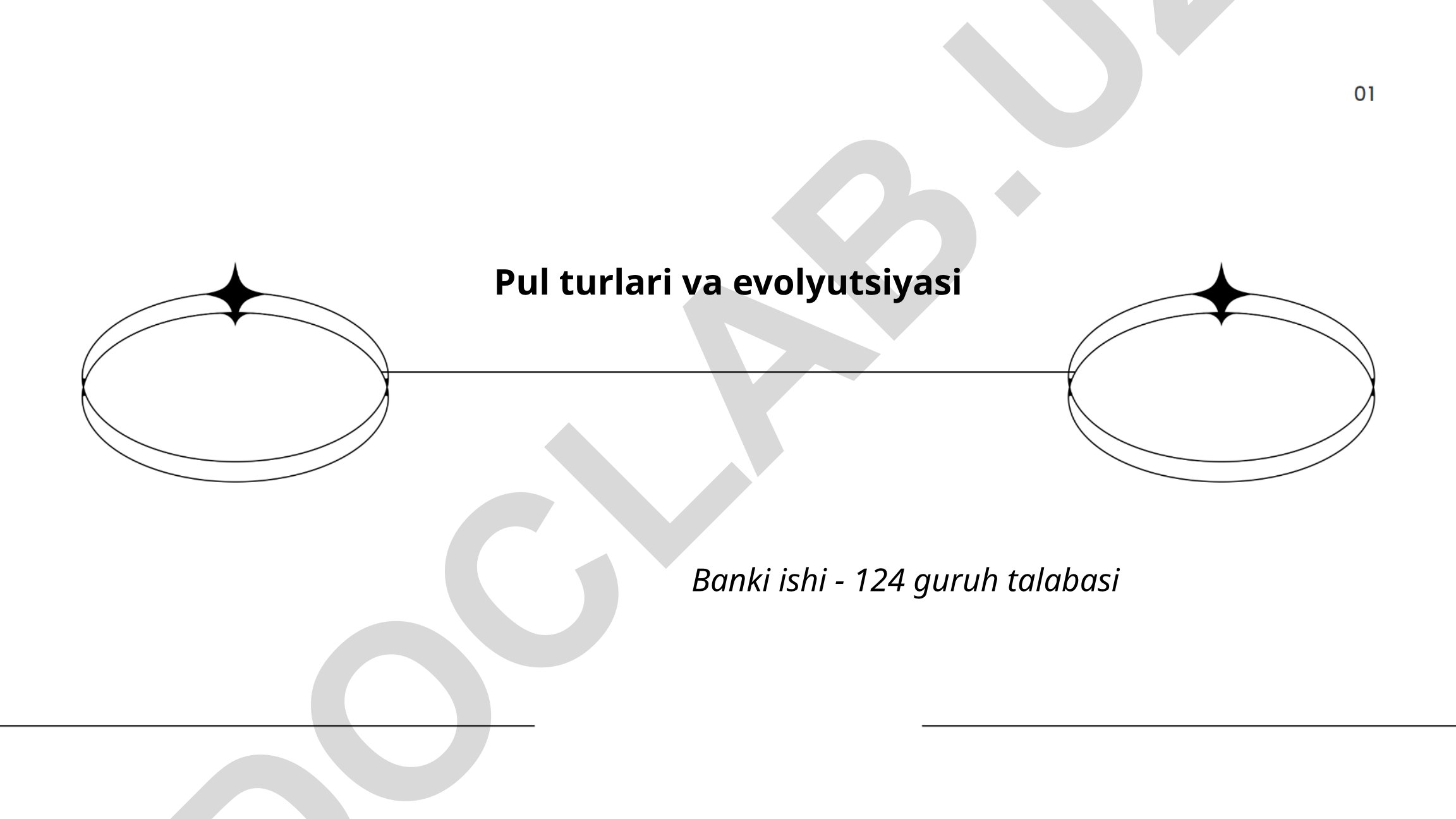 Pul turlari va evolyutsiyasi